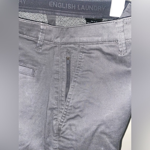 ENGLISH LAUNDRY DRESS PANTS 32 x 32 DARK GREY - Picture 3 of 4